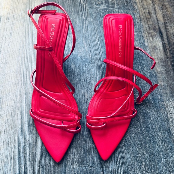 BCBG generation red kitten heel SEE DESCRIPTION - Picture 1 of 6